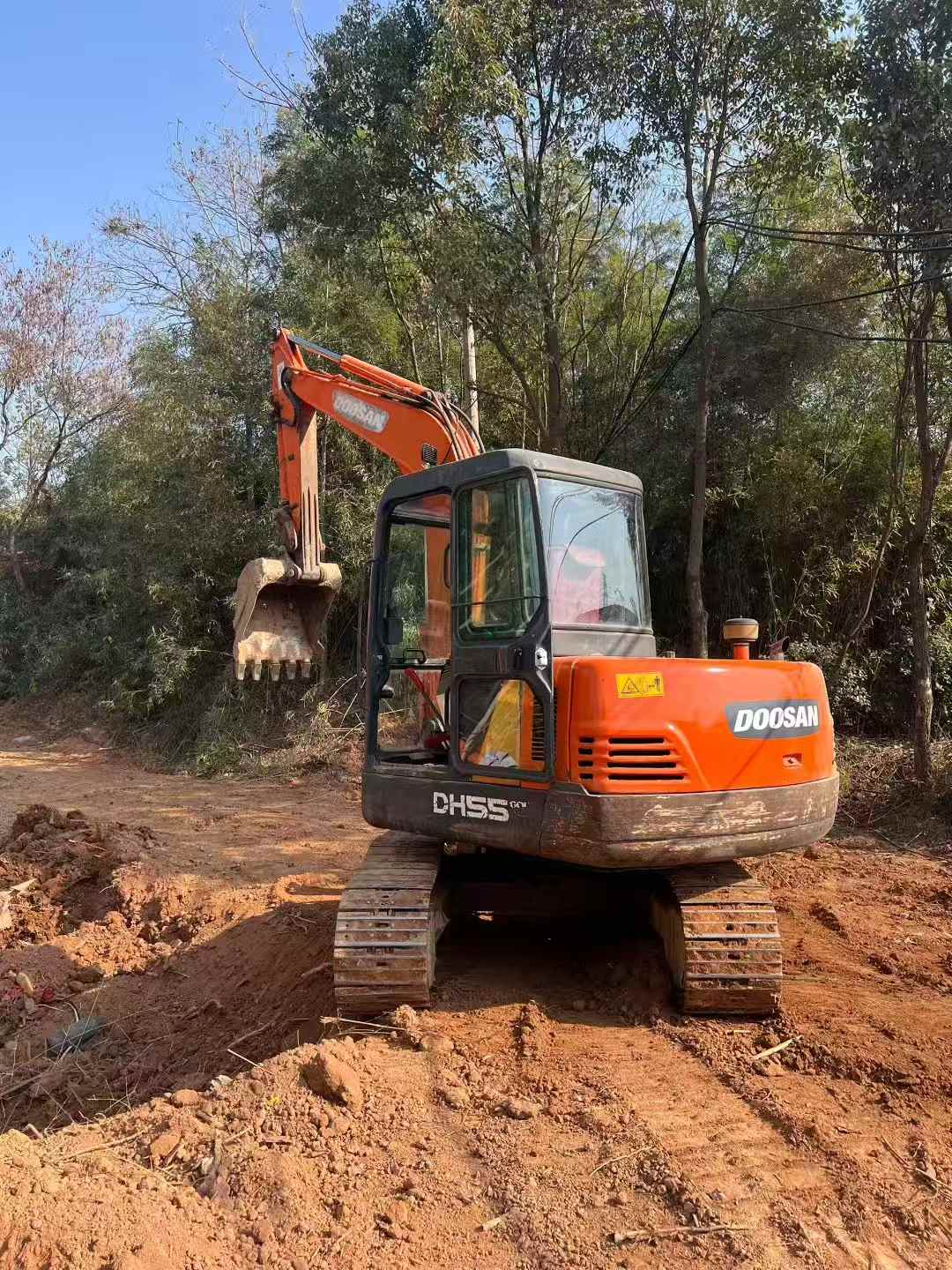 Buy Doosan DH55 Used Excavator / 5 Used Doosan DH55 Excavator 2016 Model / 5