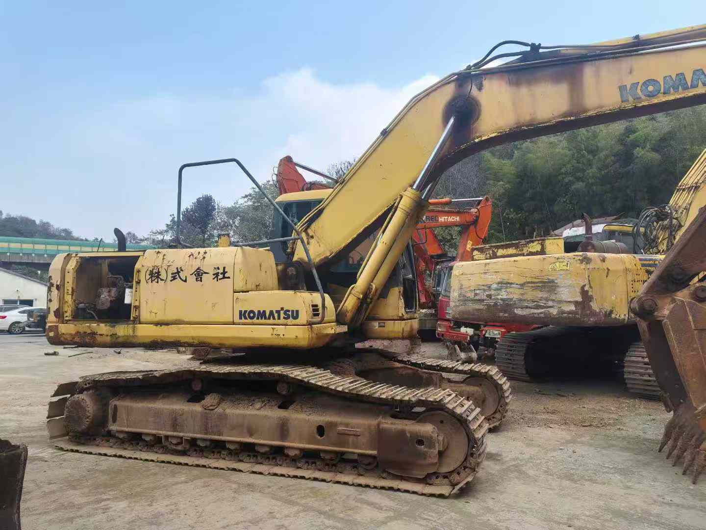 Used Komatsu PW200-7 Excavator 2016 Model / 6
