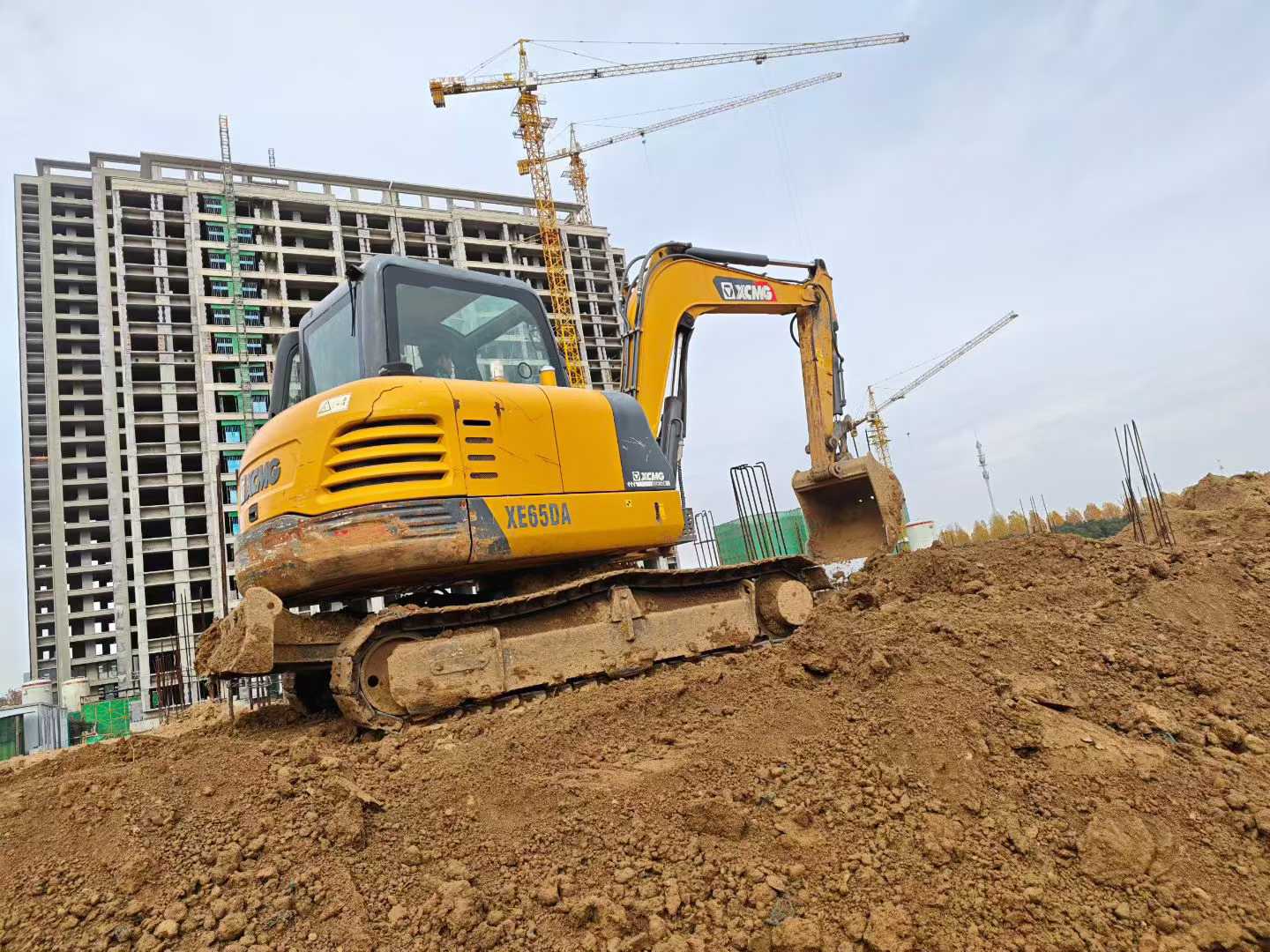 Buy XCMG XE65G Used Excavator / 2 Used XCMG XE65G Excavator 2020 Model / 2