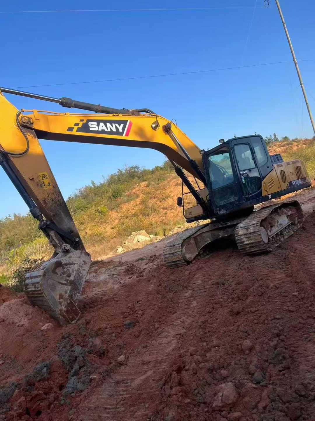 Buy Sany SY205H Used Excavator / 1