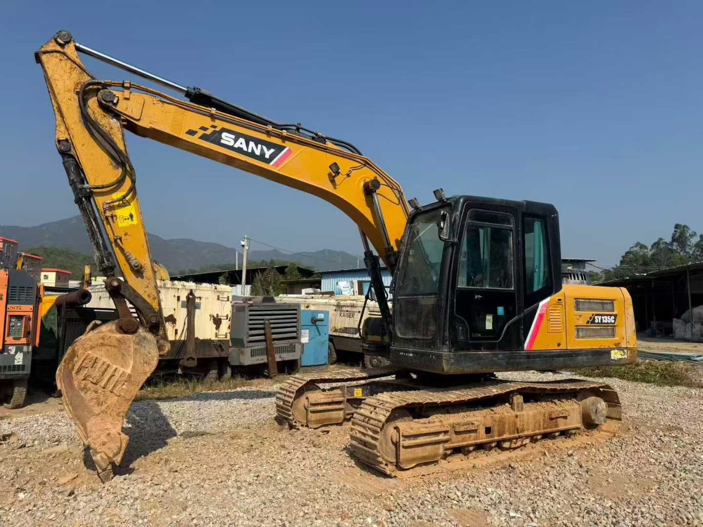 Used Sany SY135 Excavator 2021 Model / 2