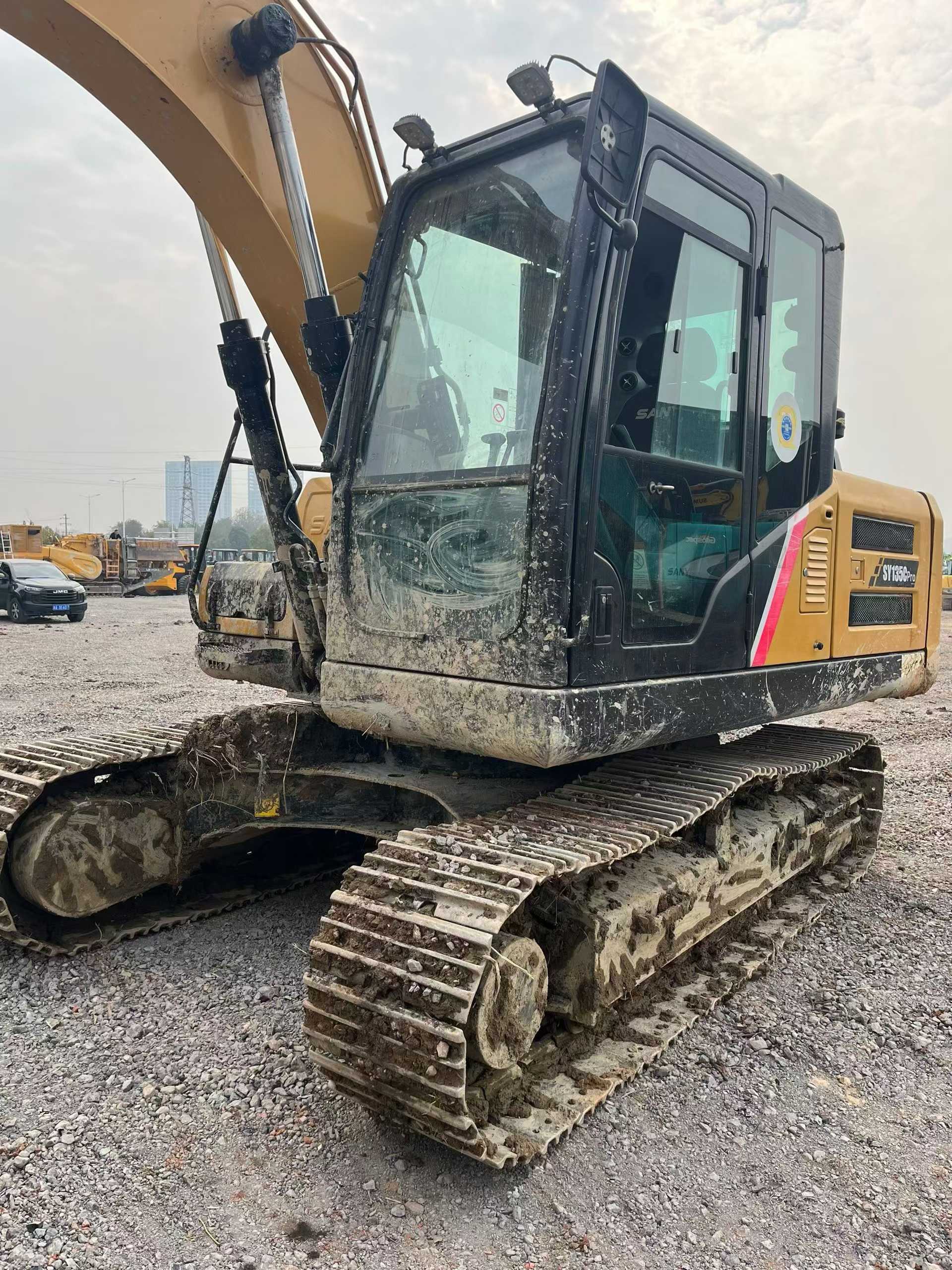 Buy Sany SY135 Used Excavator / 3 Used Sany SY135 Excavator 2022 Model / 3
