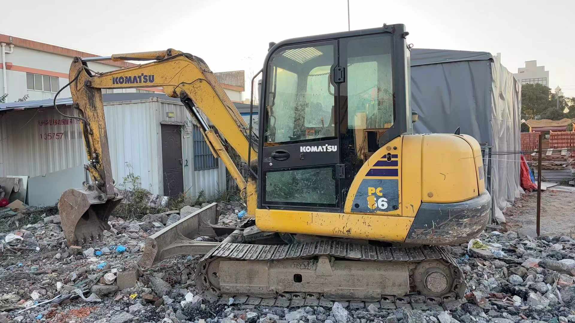 Buy Komatsu PC56-7 Used Excavator / 4 Used Komatsu PC56-7 Excavator 2019 Model / 4