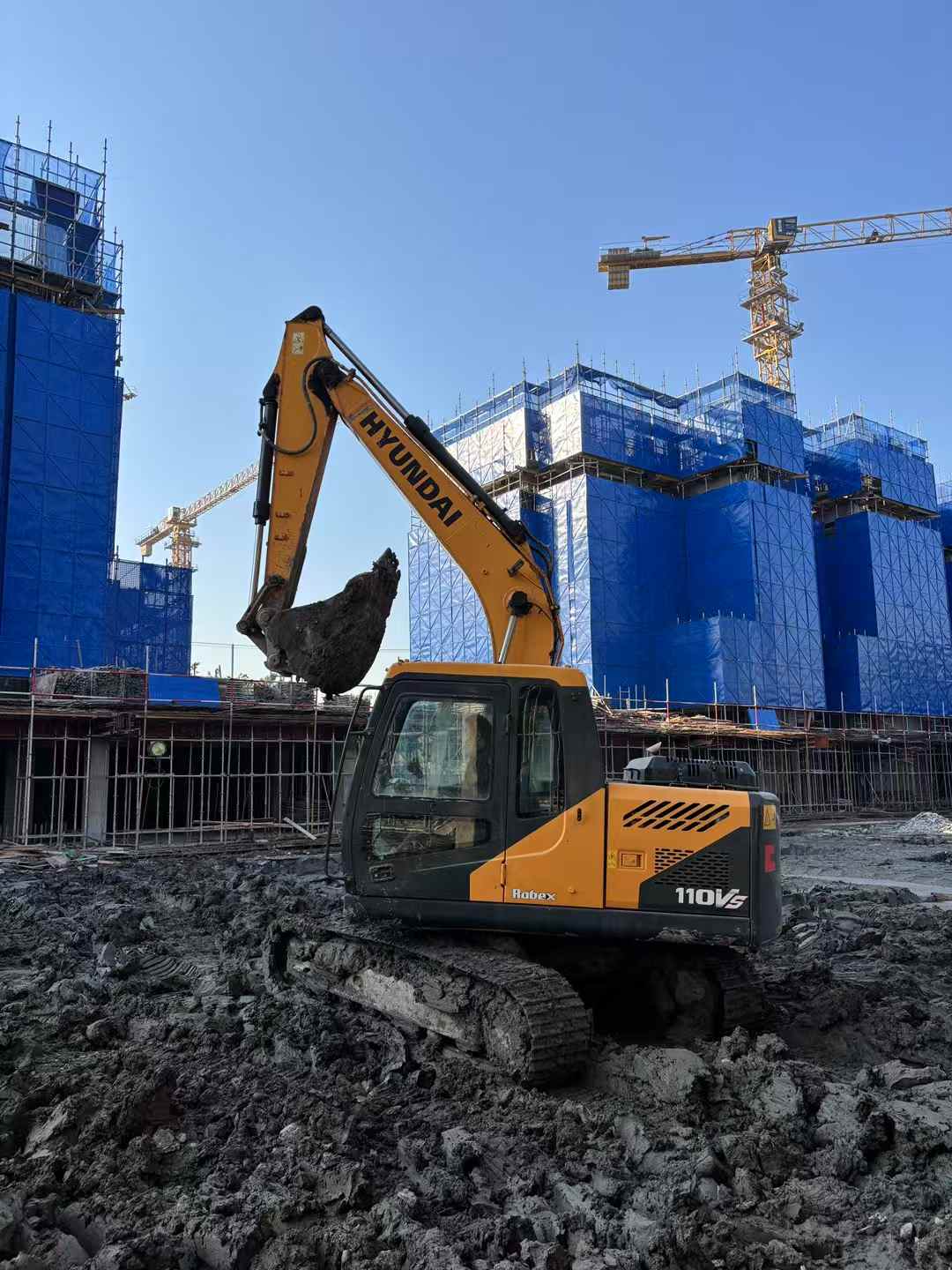 Used Hyundai 110LVS Excavator 2019 Model / 2