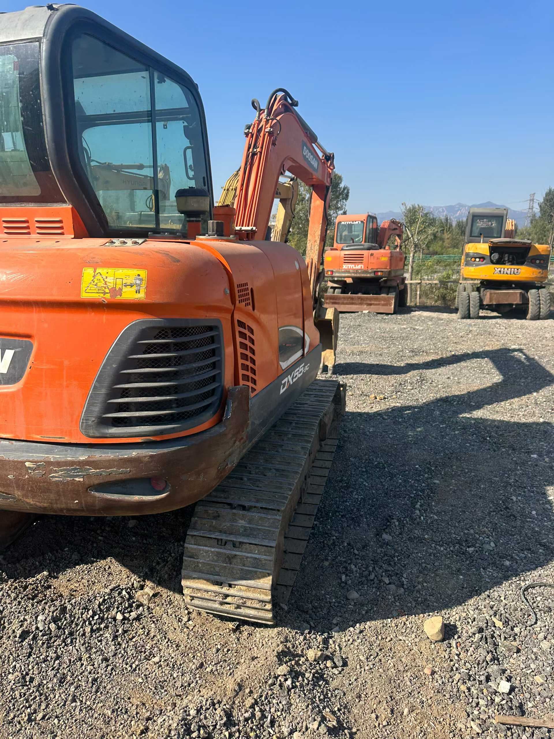 Buy Doosan DH55 Used Excavator / 5 Used Doosan DH55 Excavator 2018 Model / 5