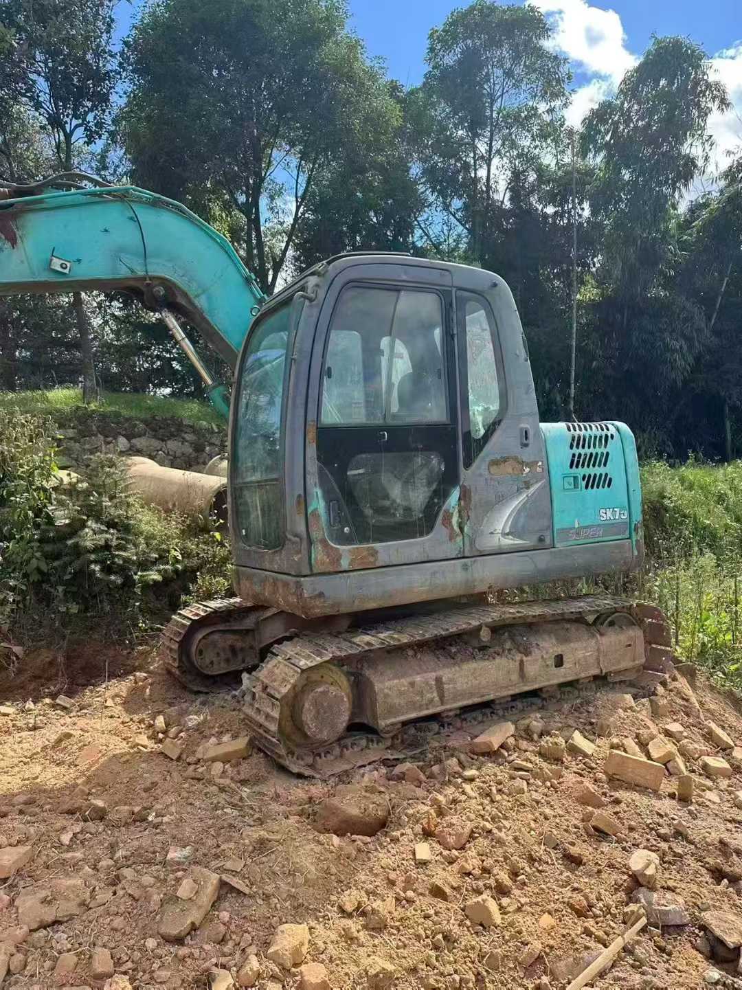 Buy Kobelco SK75-8 Used Excavator / 2 Used Kobelco SK75-8 Excavator 2016 Model / 2