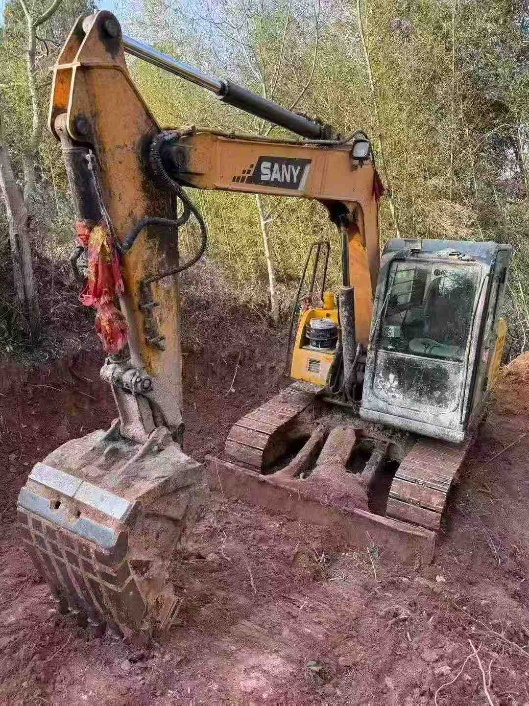 Used Sany SY75 Excavator 2014 Model / 4