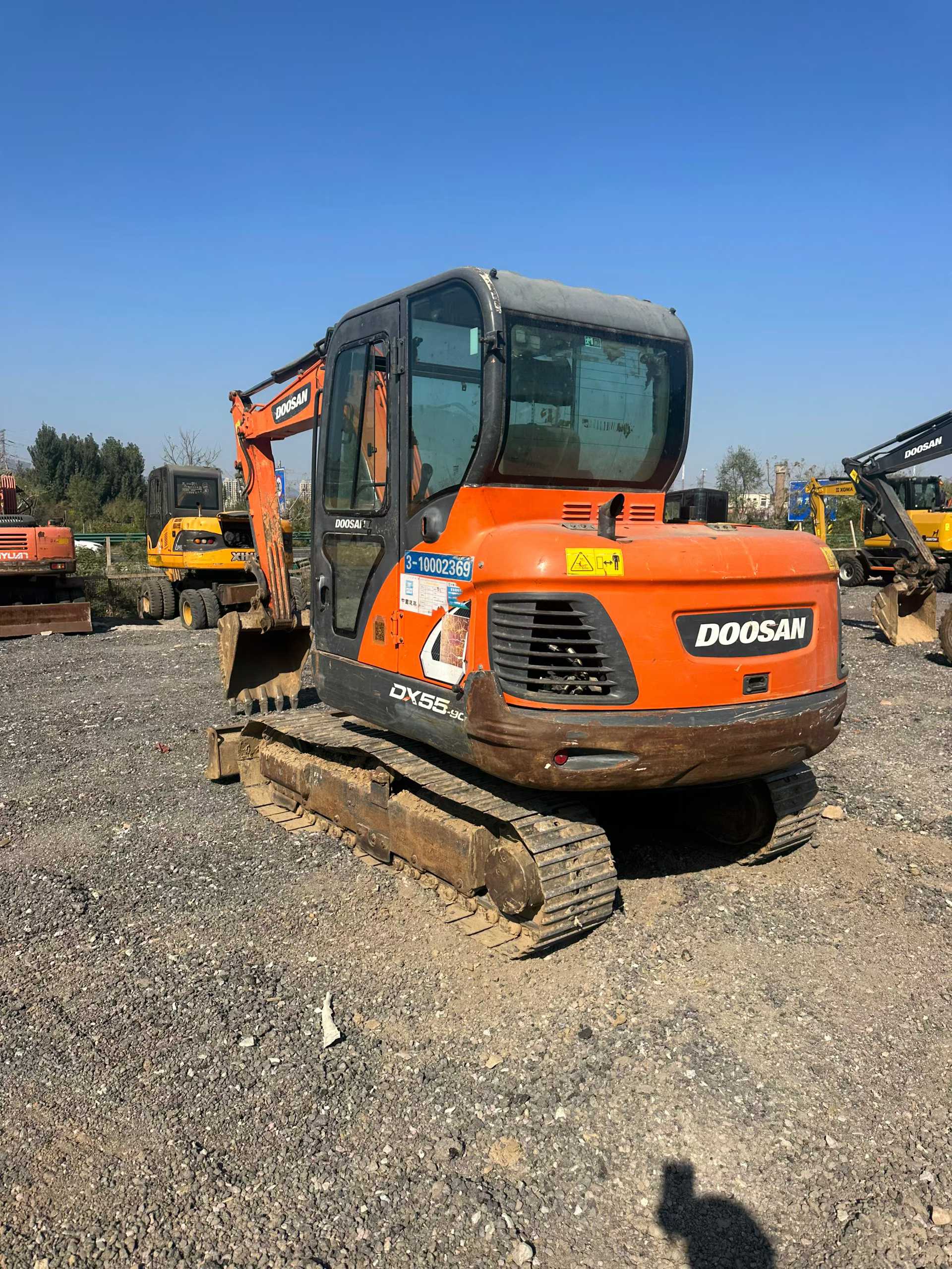 Buy Doosan DH55 Used Excavator / 4 Used Doosan DH55 Excavator 2018 Model / 4