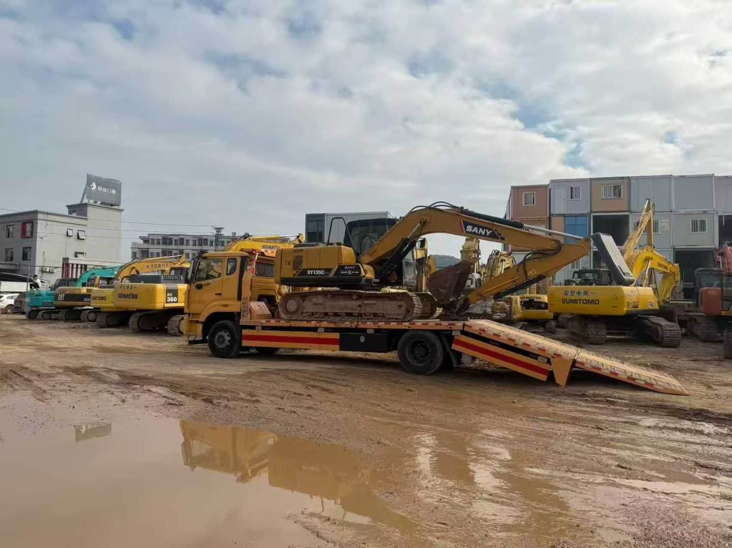 Buy Sany SY135 Used Excavator / 4 Used Sany SY135 Excavator 2016 Model / 4