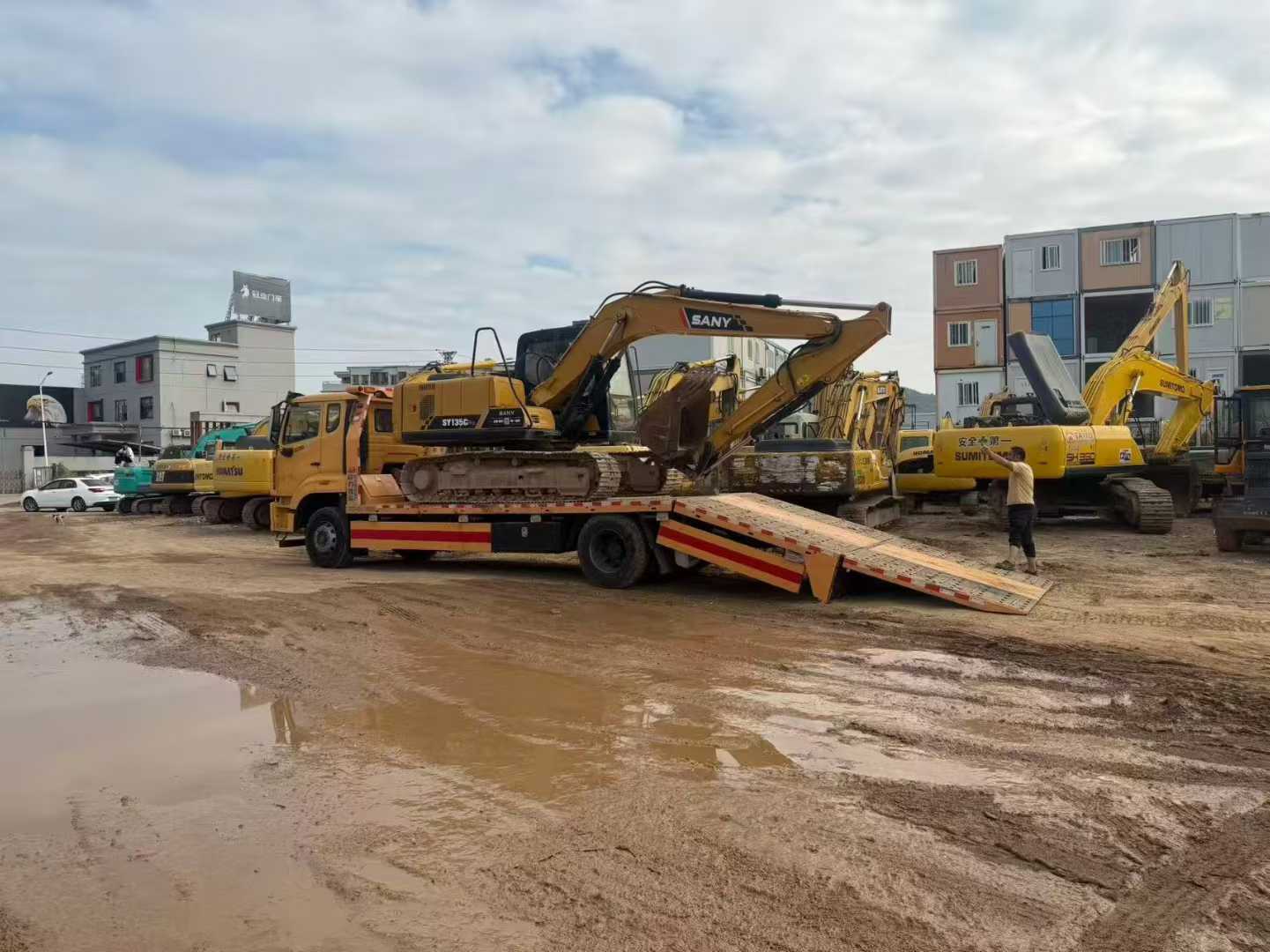 Buy Sany SY135 Used Excavator / 2 Used Sany SY135 Excavator 2016 Model / 2