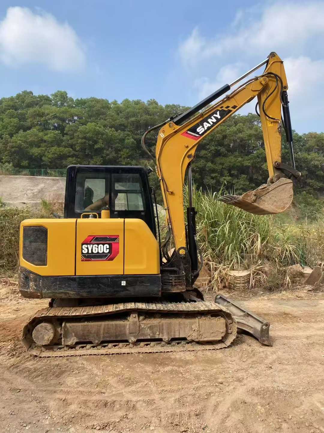Buy Sany SY60 Used Excavator / 2 Used Sany SY60 Excavator 2023 Model / 2