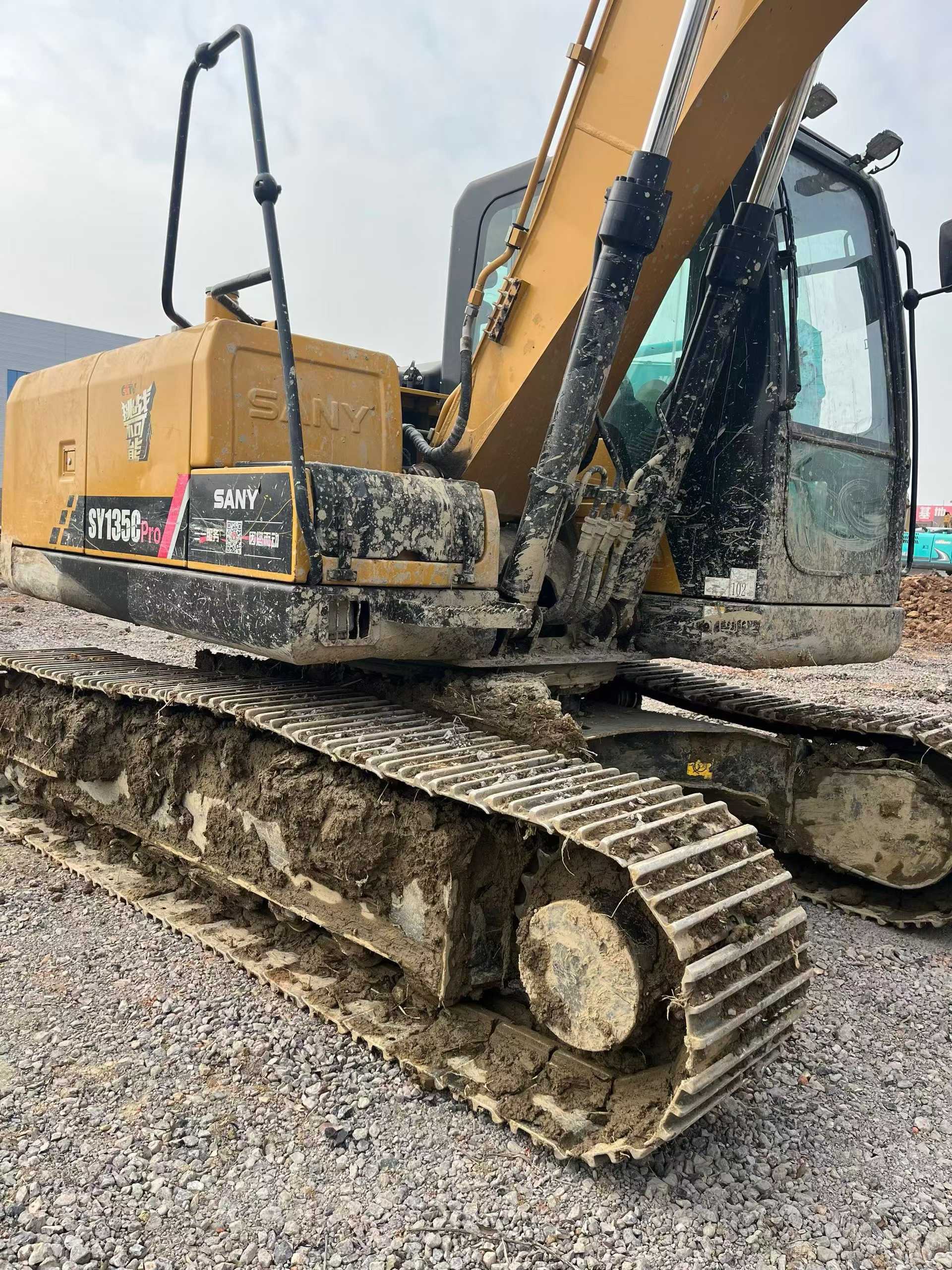 Buy Sany SY135 Used Excavator / 4 Used Sany SY135 Excavator 2022 Model / 4