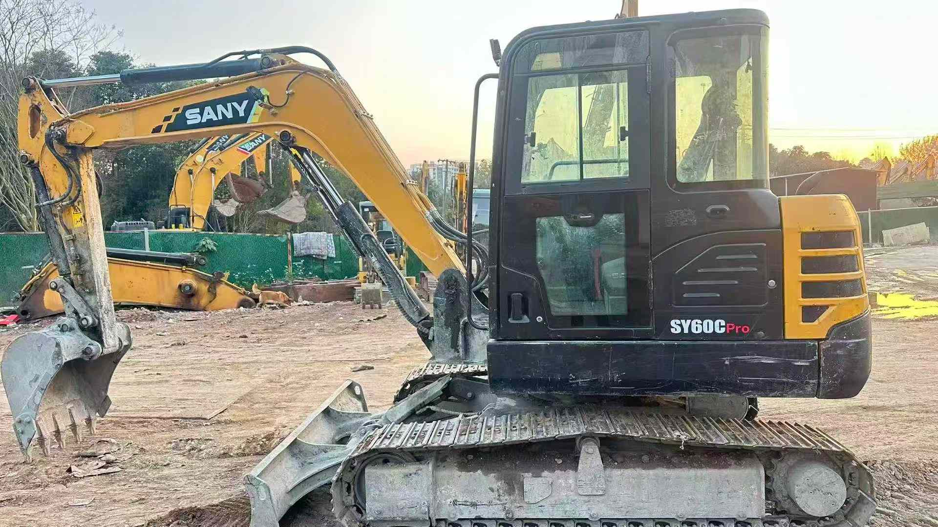Buy Sany SY60 Used Excavator / 4 Used Sany SY60 Excavator 2022 Model / 4