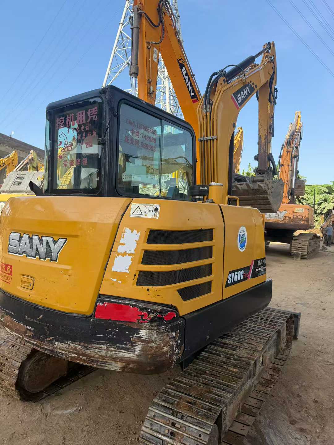 Buy Sany SY60 Used Excavator / 1