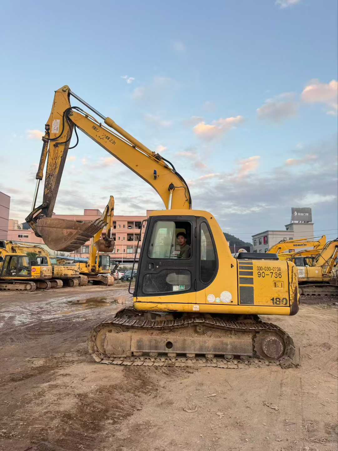 Buy Komatsu PC120-6E Used Excavator / 3 Used Komatsu PC120-6E Excavator 2016 Model / 3