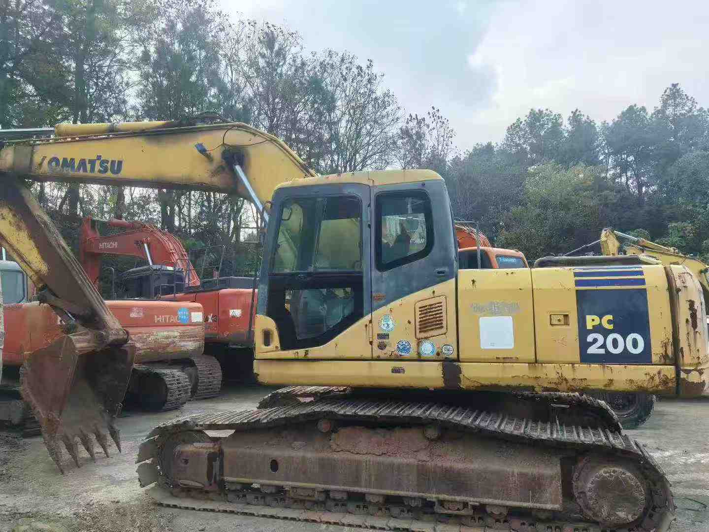 Buy Komatsu PW200-7 Used Excavator / 6 Used Komatsu PW200-7 Excavator 2016 Model / 6