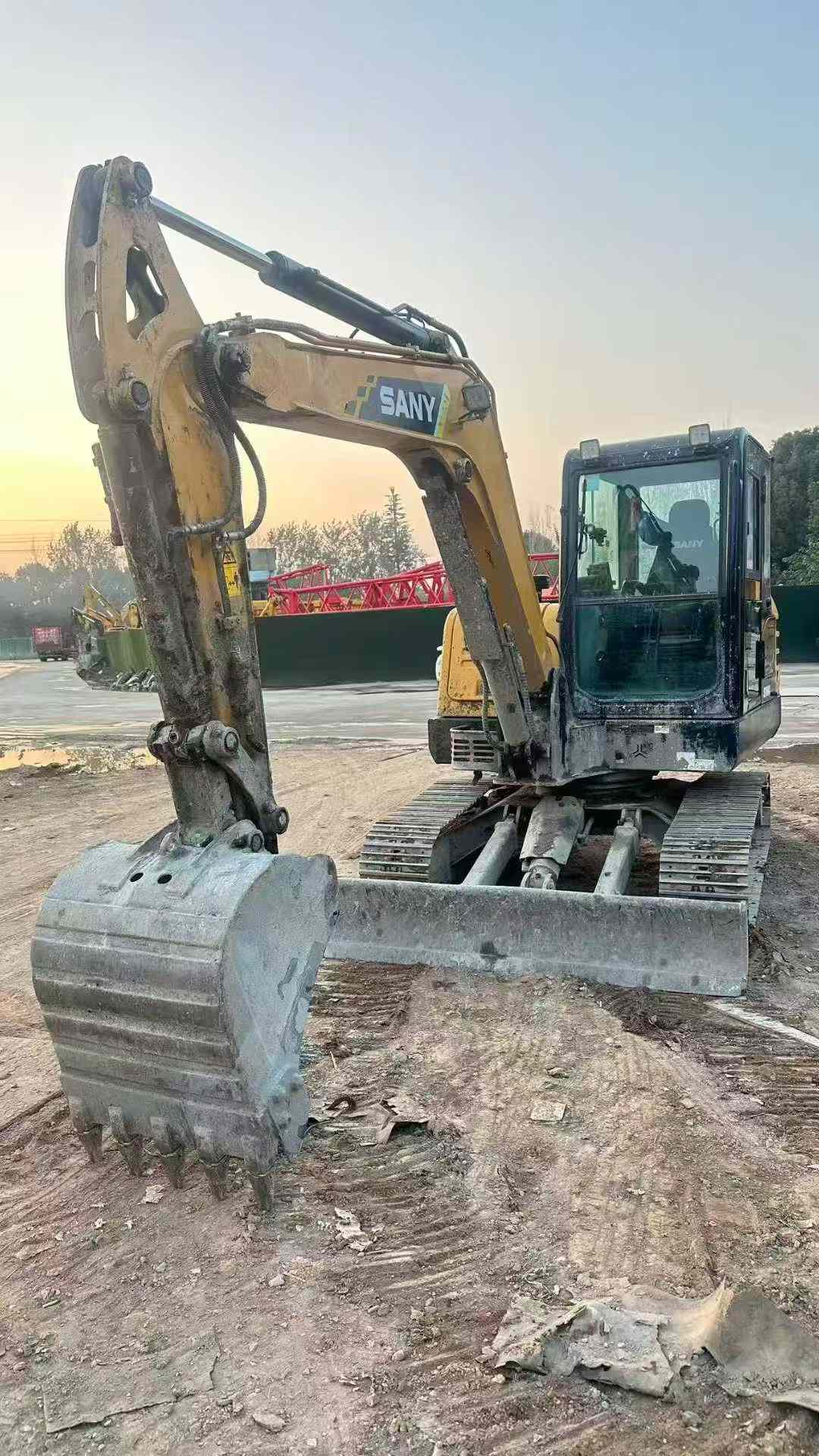 Buy Sany SY60 Used Excavator / 3 Used Sany SY60 Excavator 2022 Model / 3