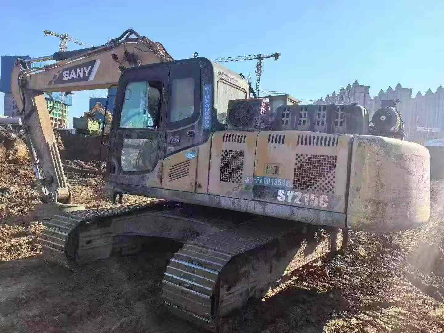 Buy Sany SY215W Used Excavator / 3 Used Sany SY215W Excavator 2017 Model / 3
