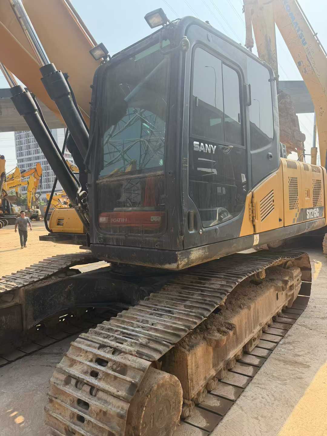 Buy Sany SY195C Used Excavator / 8 Used Sany SY195C Excavator 2016 Model / 8