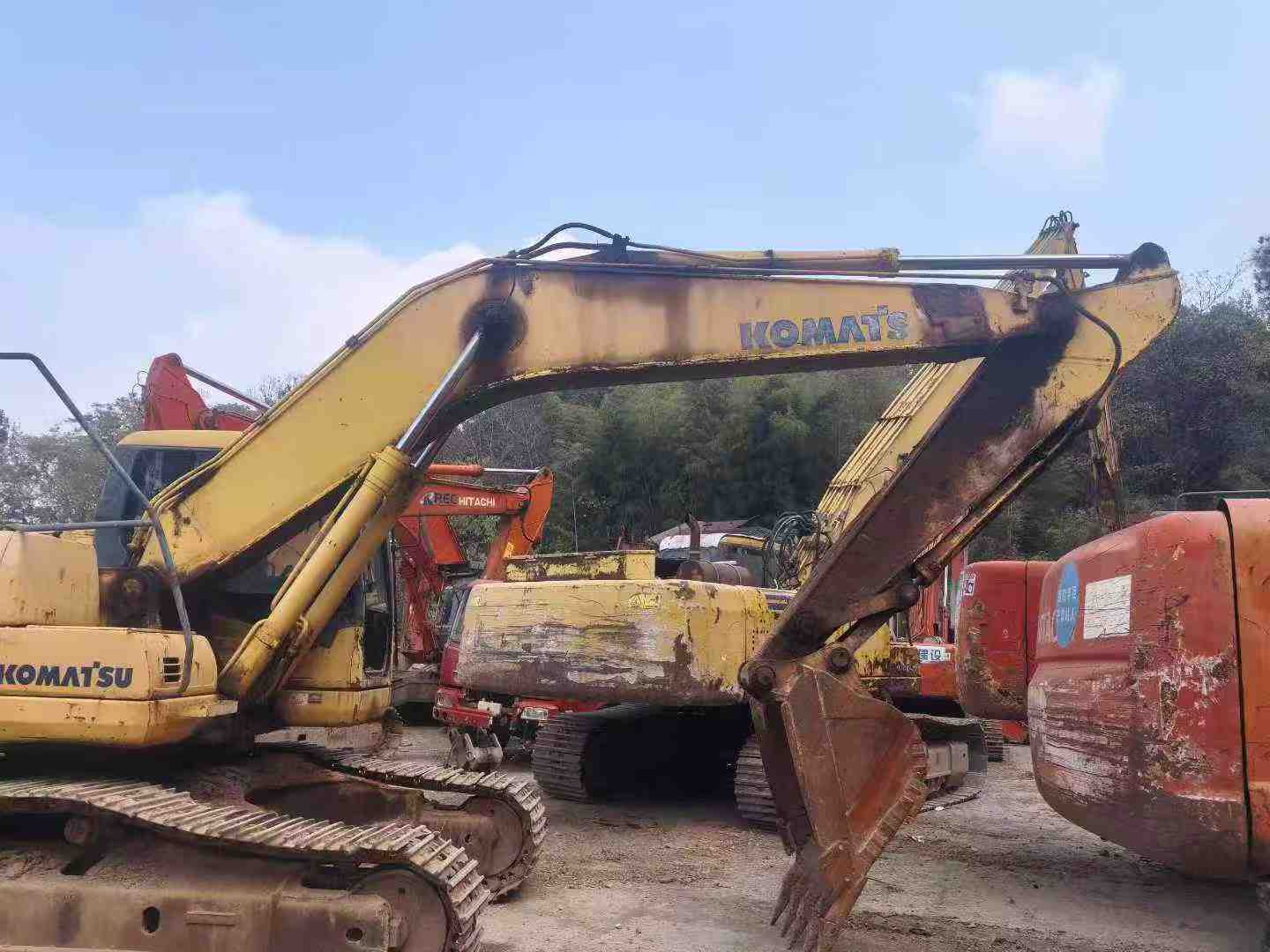 Buy Komatsu PW200-7 Used Excavator / 4 Used Komatsu PW200-7 Excavator 2016 Model / 4
