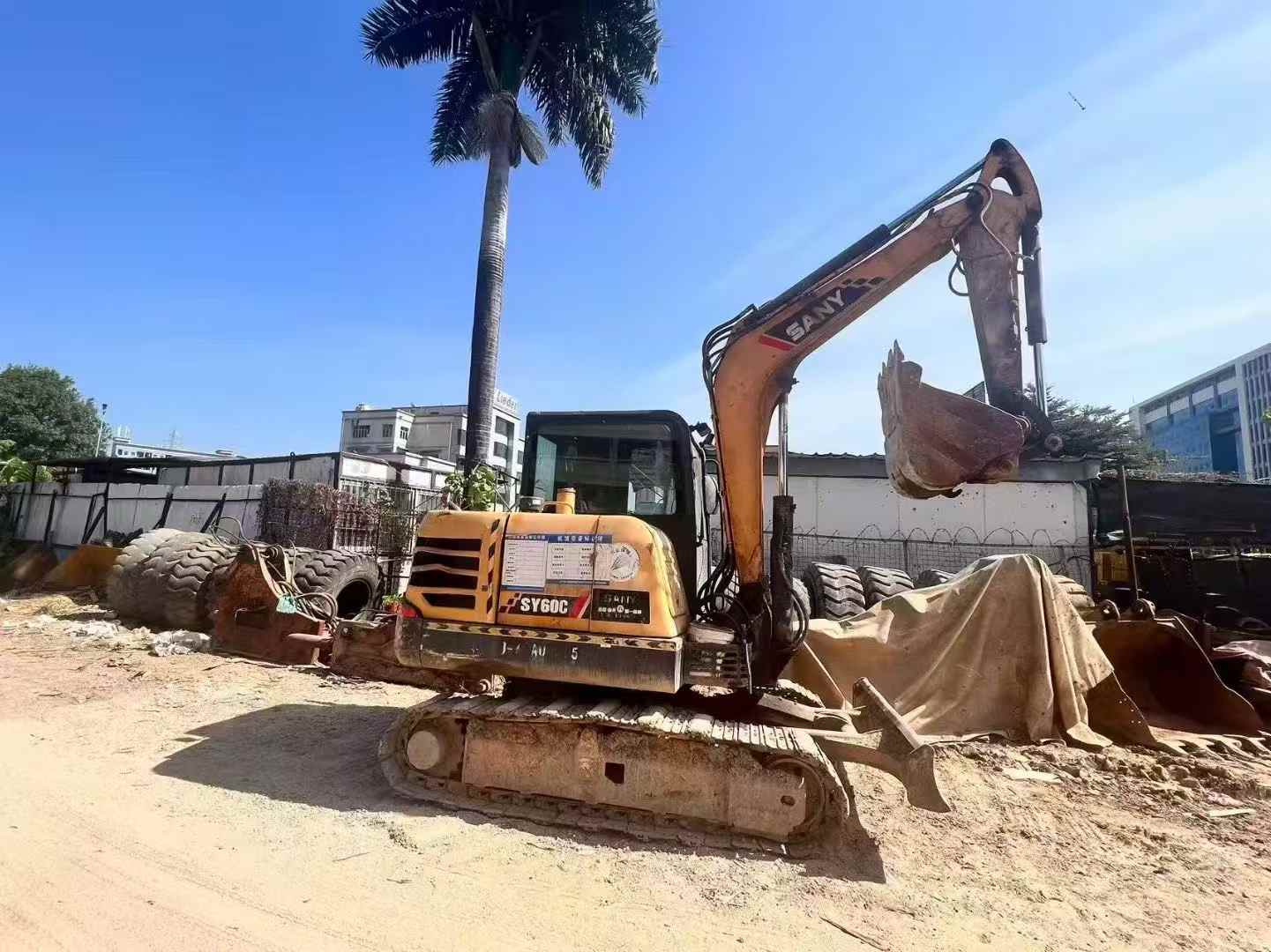 Used Sany SY60 Excavator 2016 Model / 5