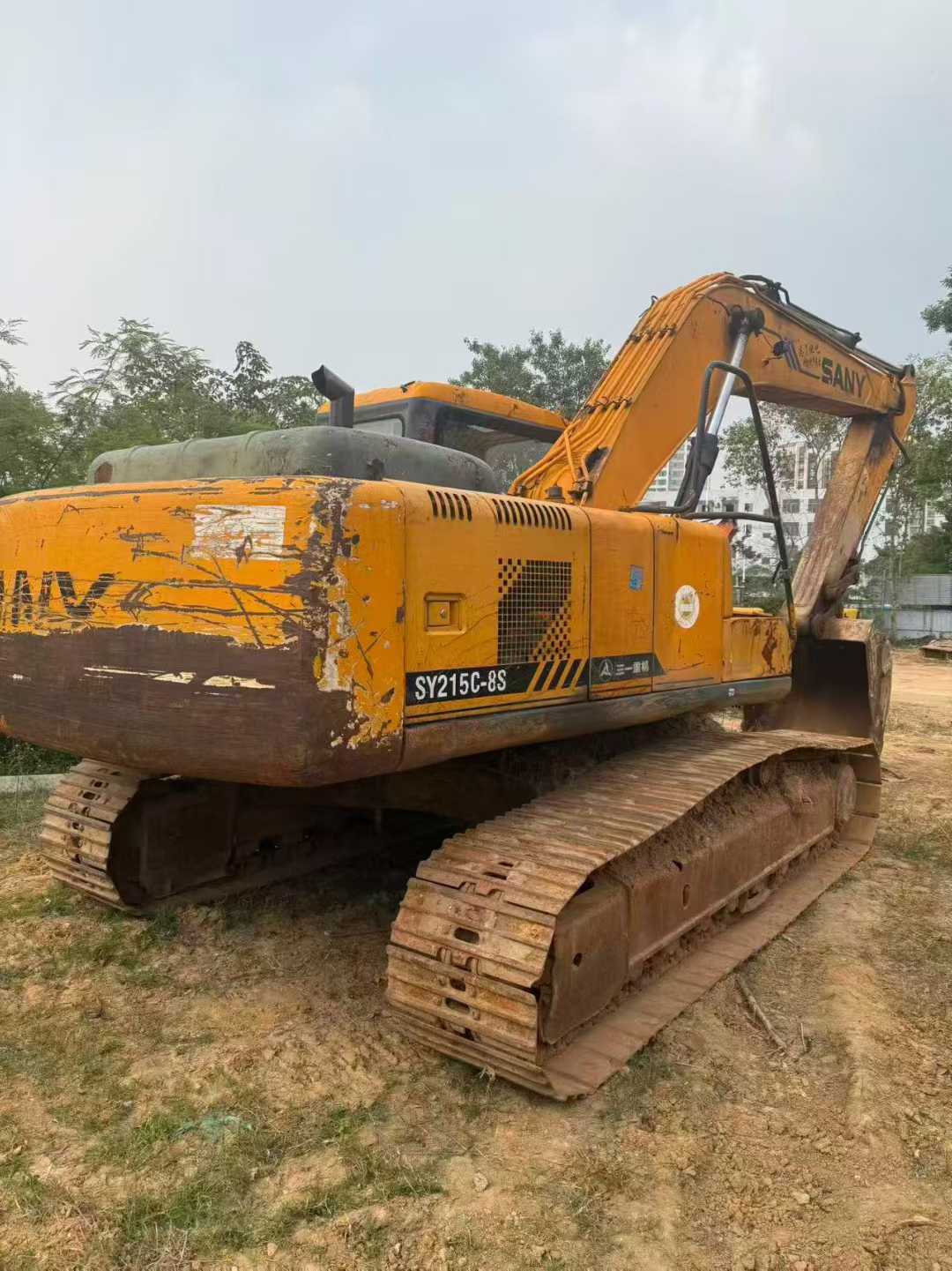 Used Sany SY215C-8S Excavator 2016 Model / 9