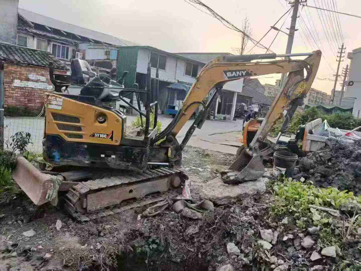 Buy Sany SY16E Used Excavator / 5 Used Sany SY16E Excavator 2019 Model / 5