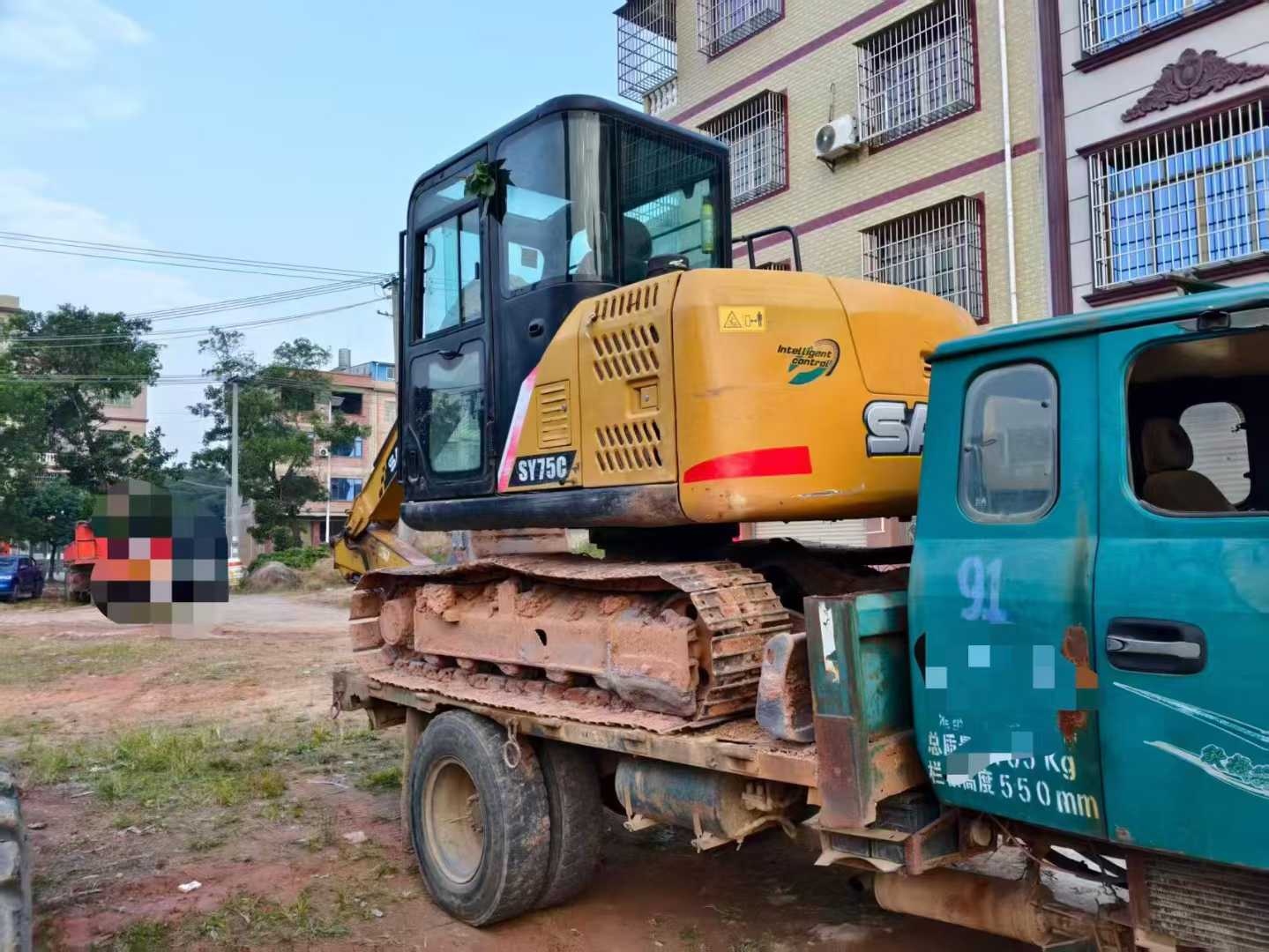 Used Sany SY75C Excavator 2019 Model / 2