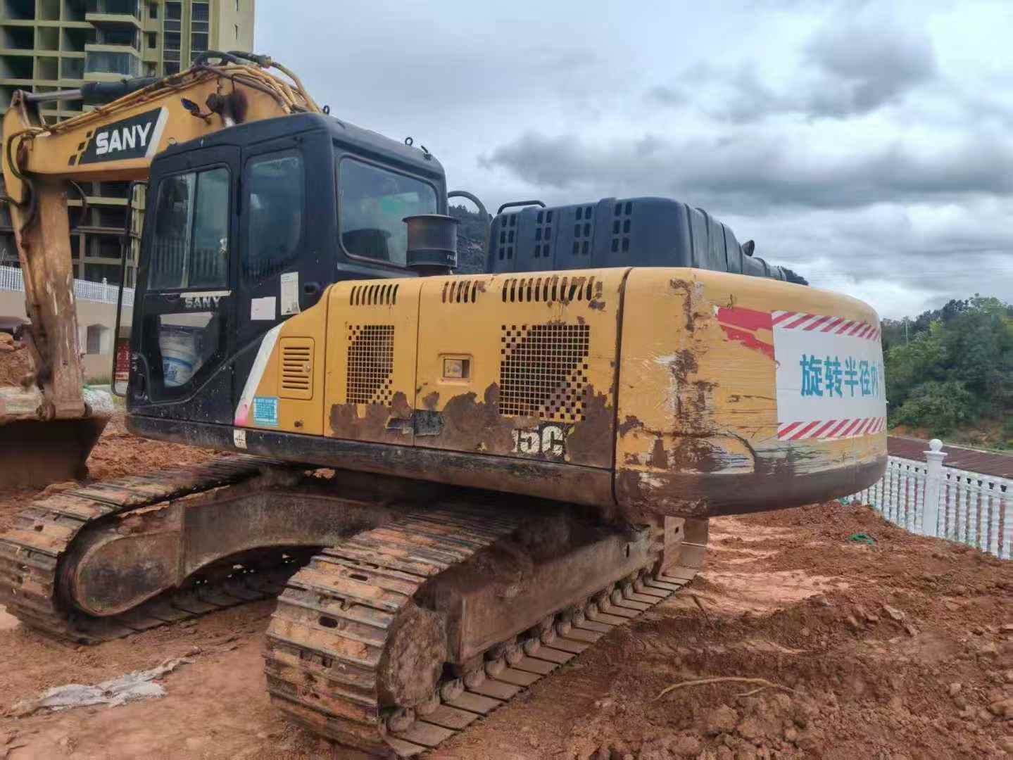 Used Sany SY195C Excavator 2017 Model / 2