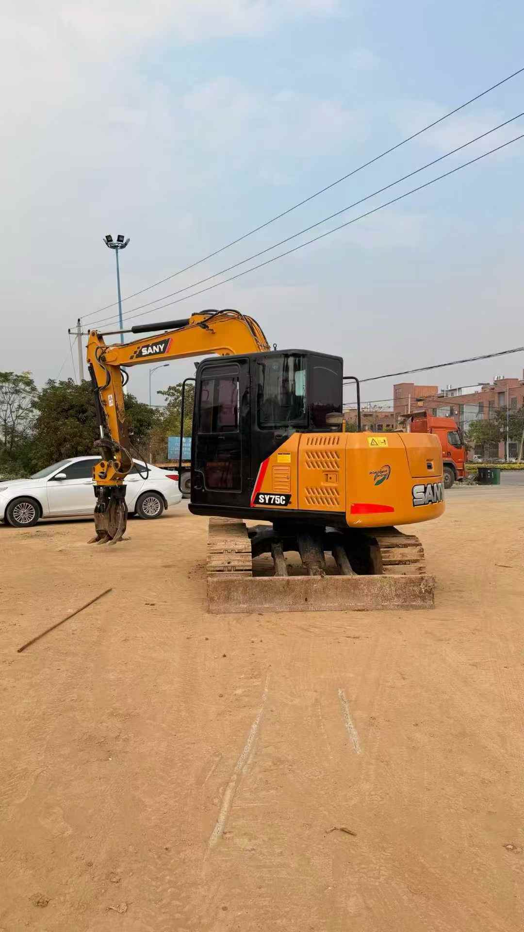 Used Sany SY75 Excavator 2016 Model / 2