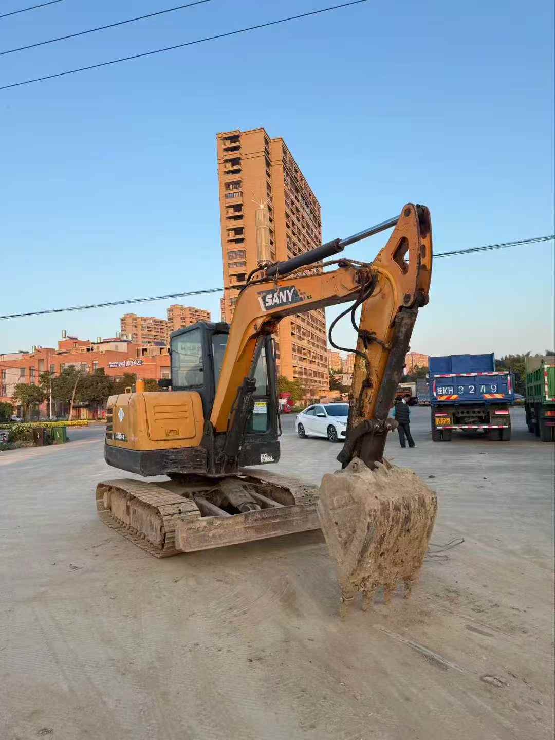 Buy Sany SY55 Used Excavator / 1