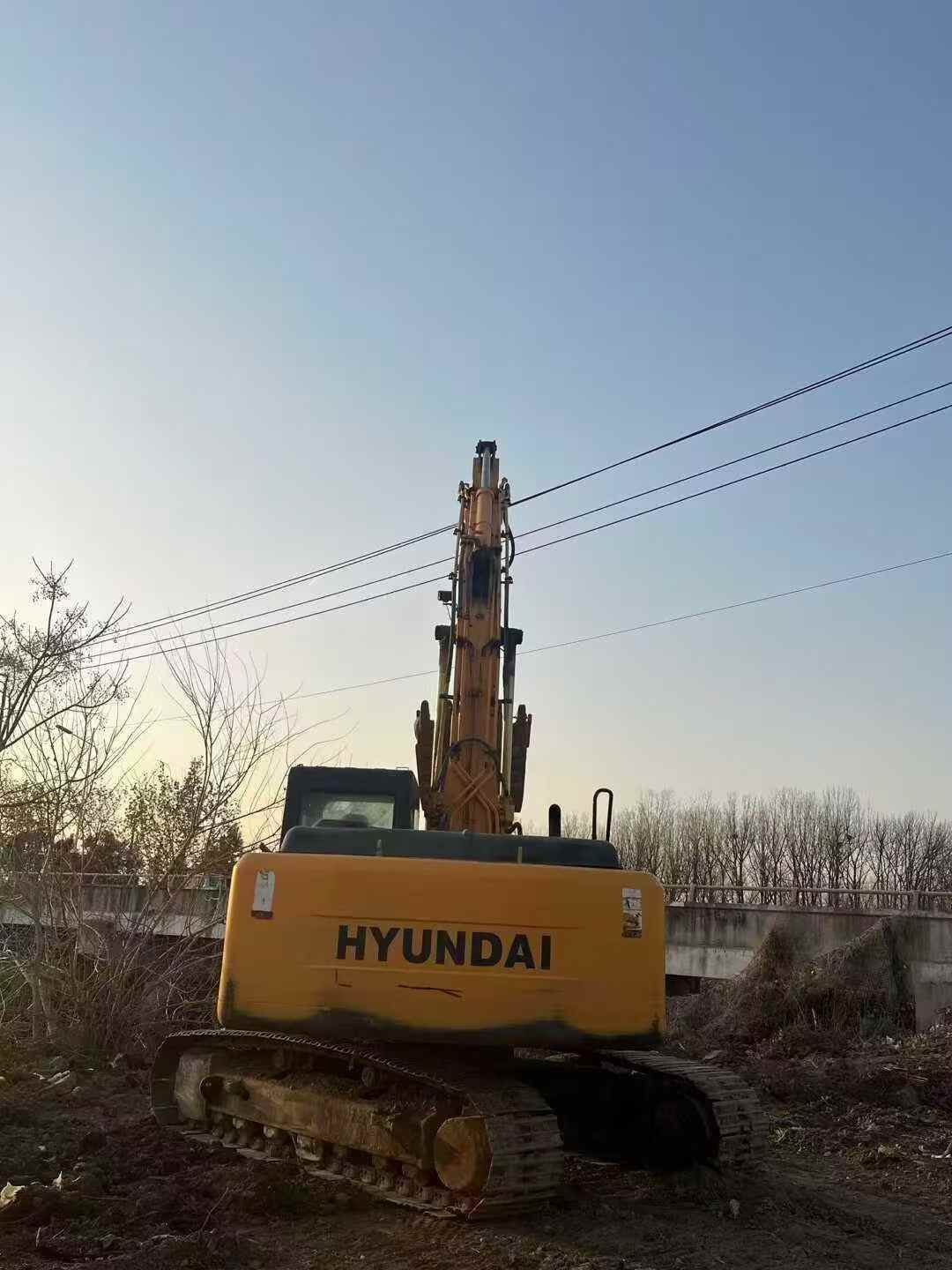 Used Hyundai R215-7 Excavator 2010 Model / 2