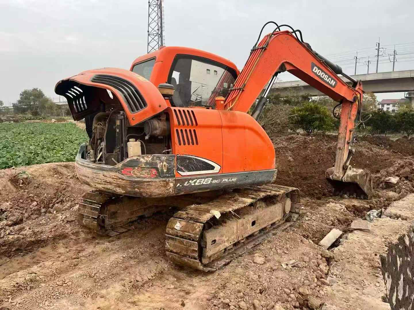 Used Doosan DX75 Excavator 2019 Model / 2