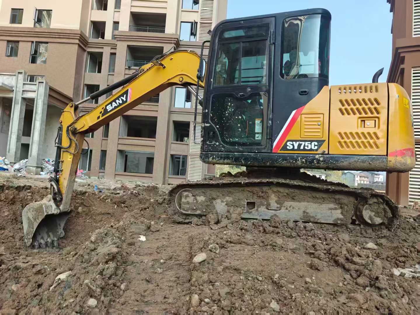 Used Sany SY70C Excavator 2019 Model / 2