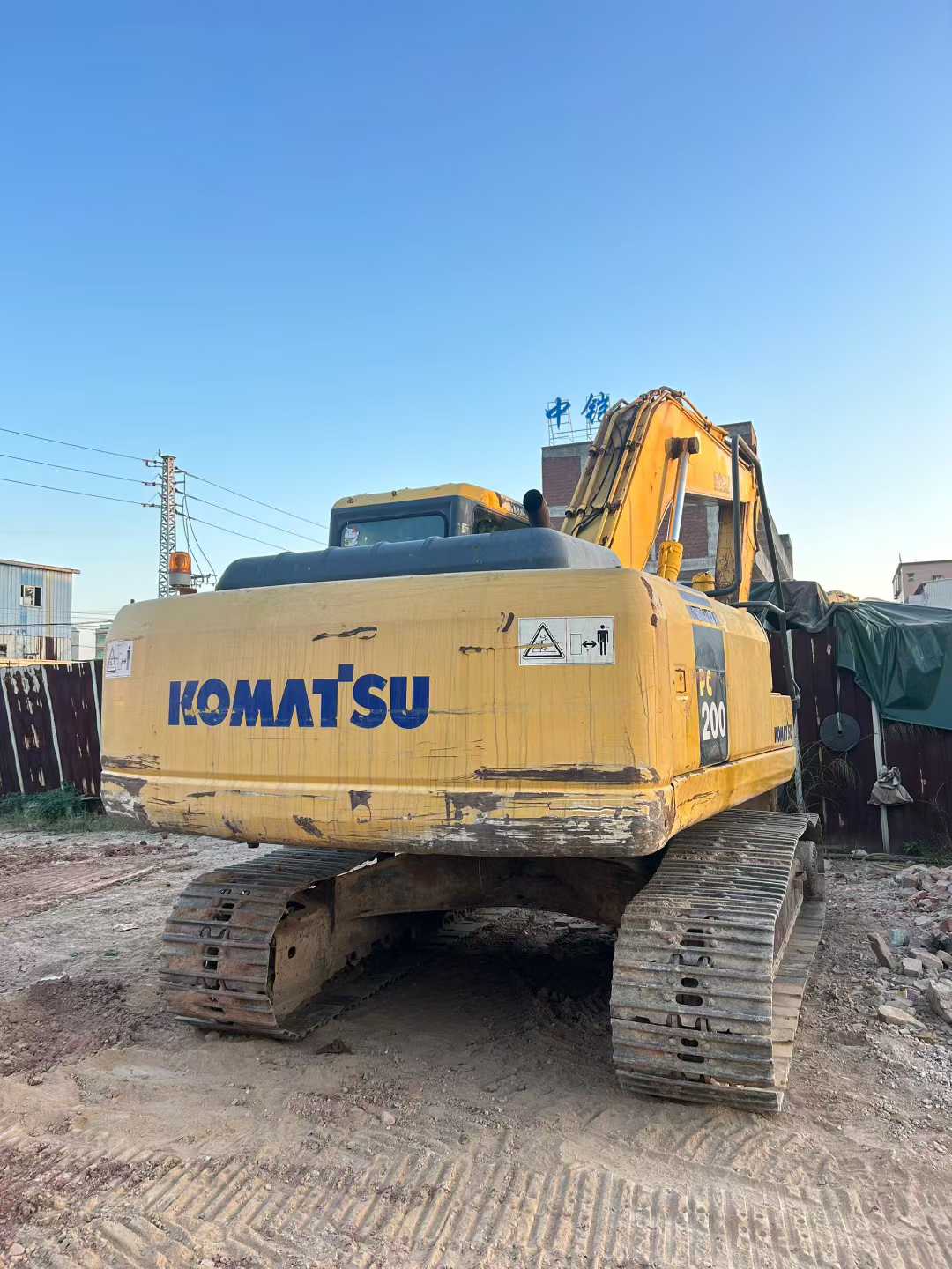 Used Komatsu PW200-7 Excavator 2016 Model / 2