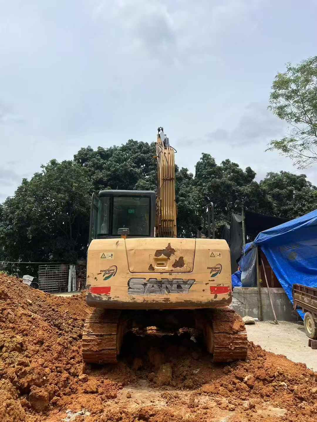 Used Sany SY75 Excavator 2016 Model / 2