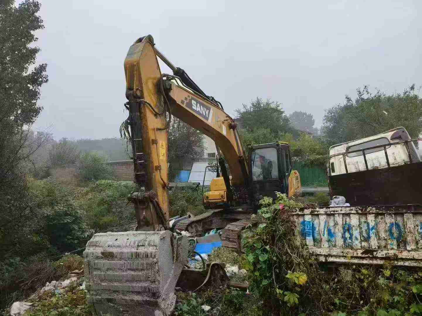 Used Sany SY225H Pro Excavator 2018 Model / 2