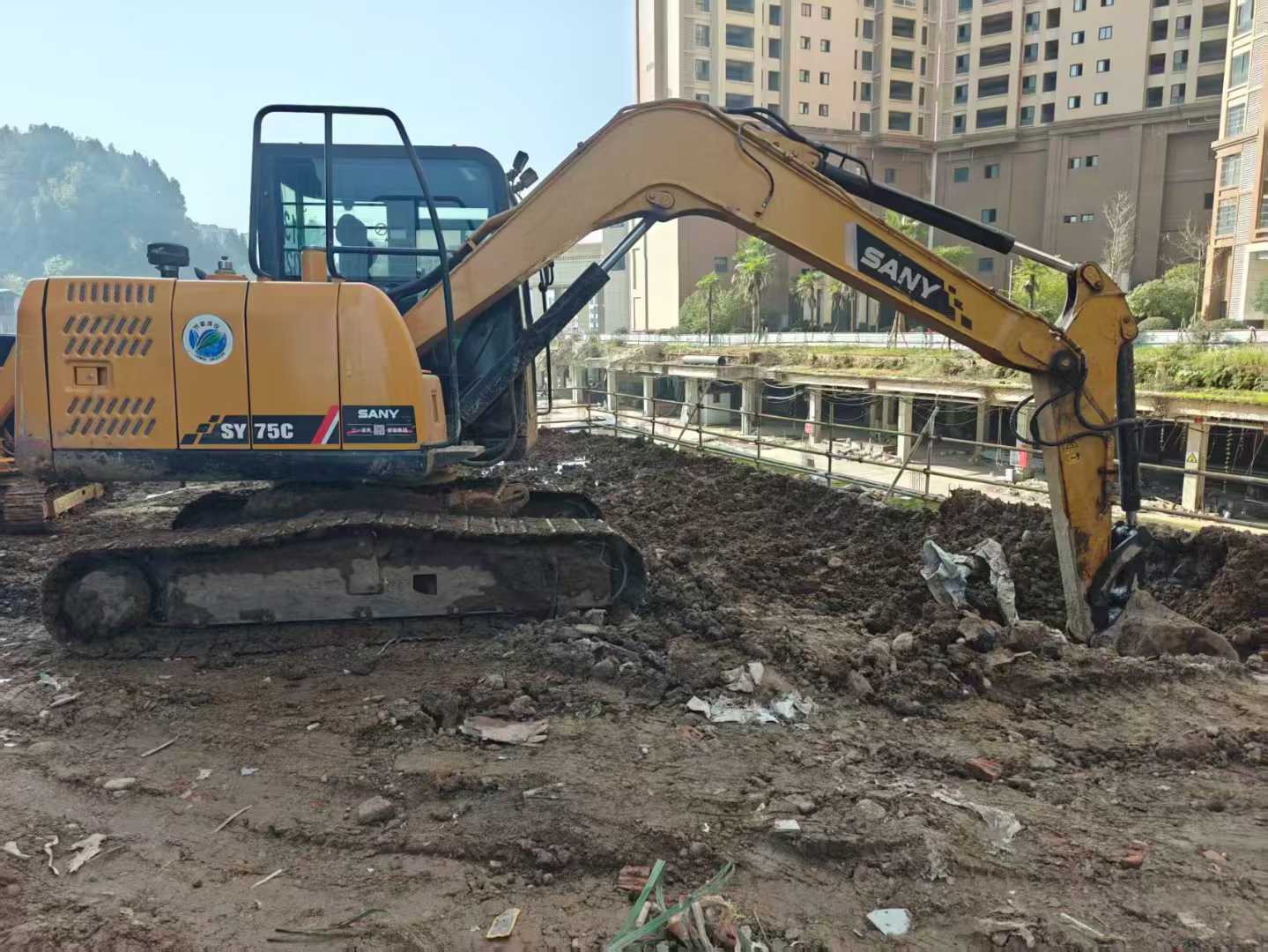 Used Sany SY70C Excavator 2019 Model / 7