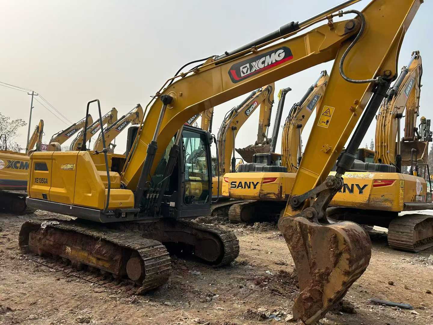 Used XCMG XE135GA Excavator 2024 Model / 4
