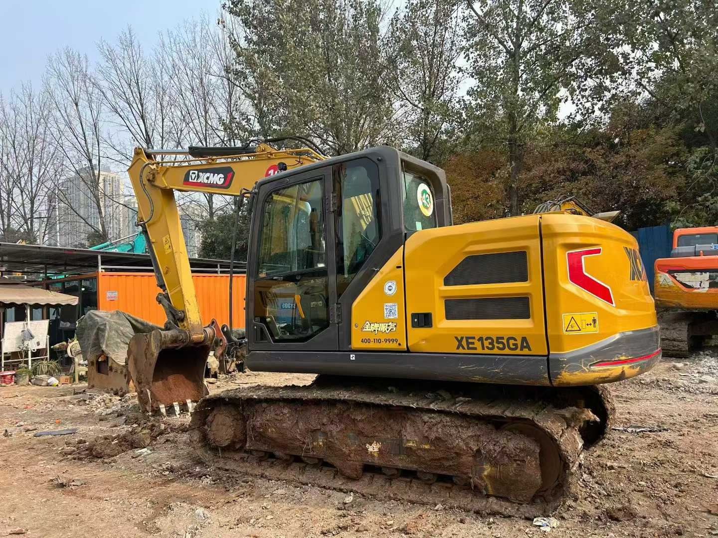 Used XCMG XE135GA Excavator 2016 Model / 3