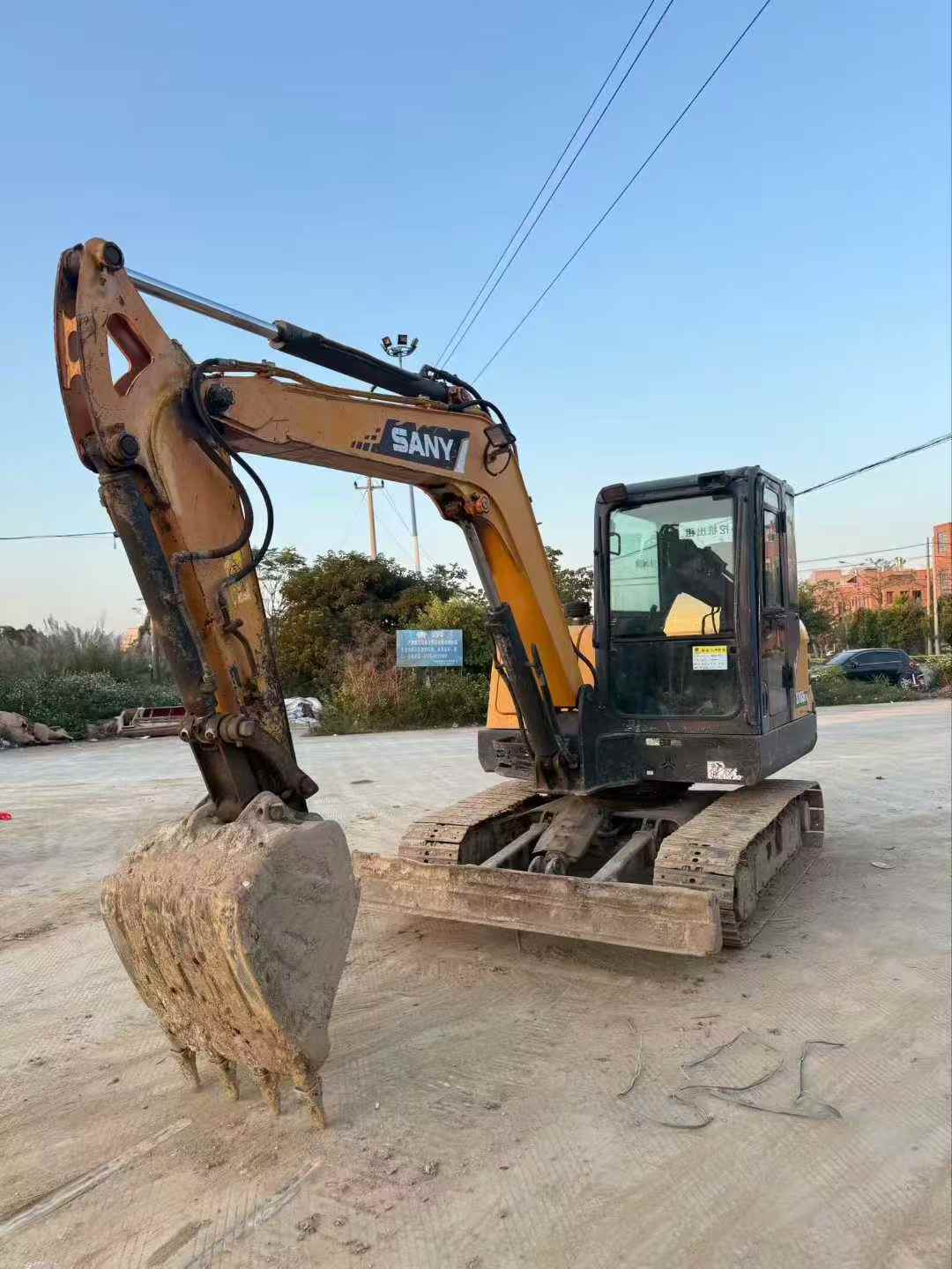 Buy Sany SY55 Used Excavator / 2 Used Sany SY55 Excavator 2016 Model / 2