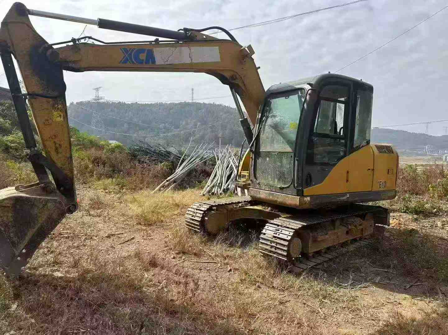 Used XCMG XE80D Excavator 2018 Model / 8