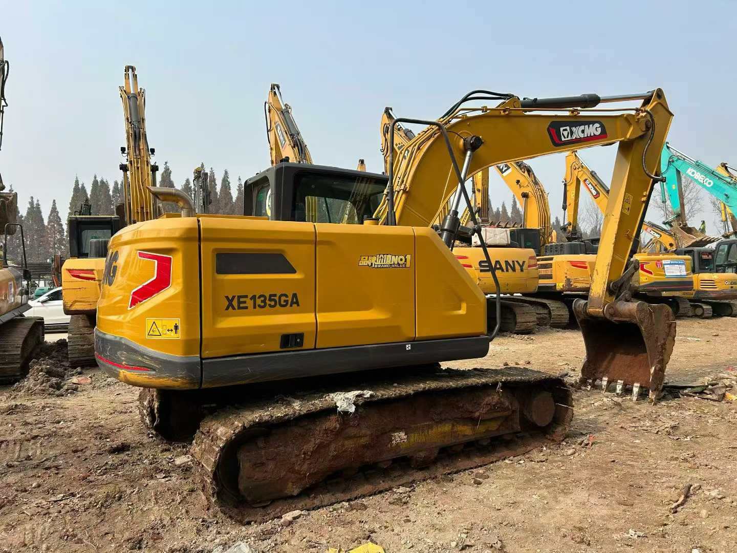 Used XCMG XE135GA Excavator 2016 Model / 4