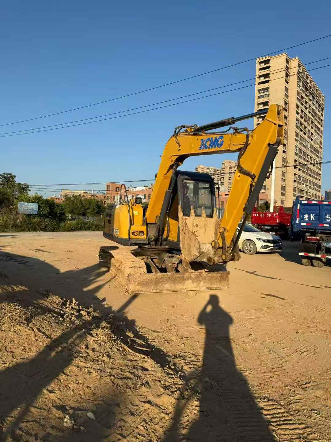 Used XCMG XE75WD Excavator 2016 Model / 5