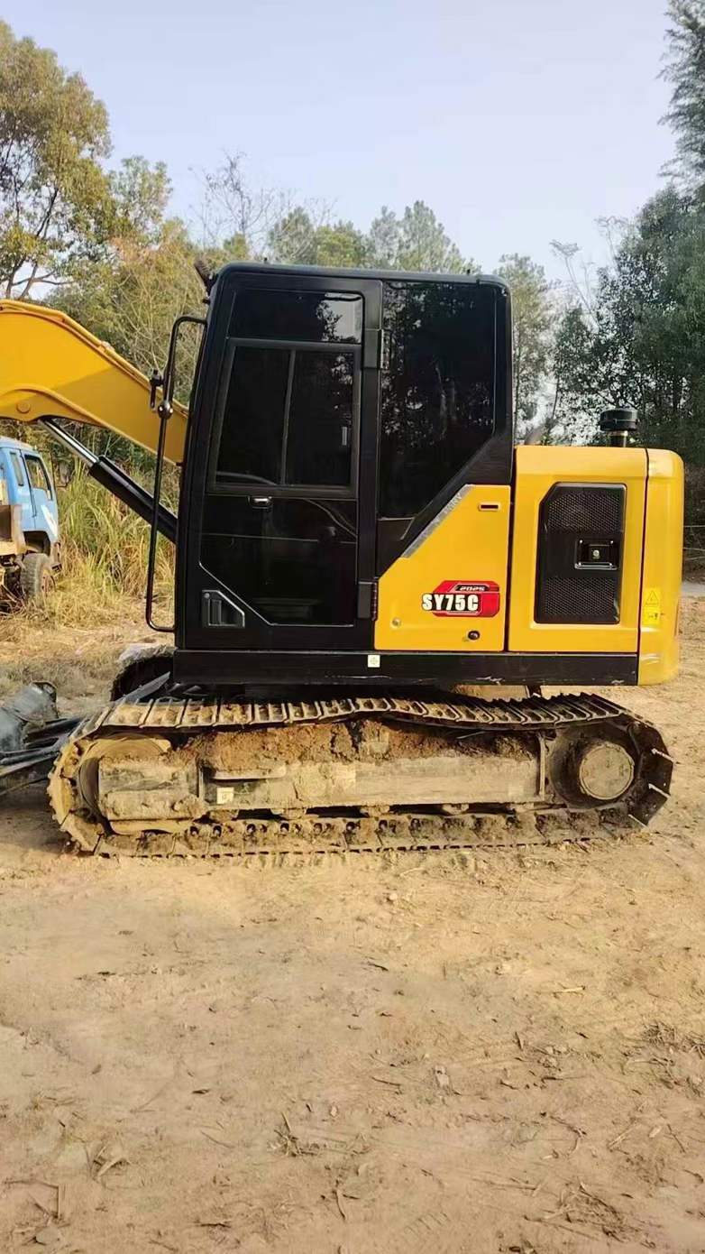 Buy Sany SY75 Used Excavator / 3 Used Sany SY75 Excavator 2025 Model / 3