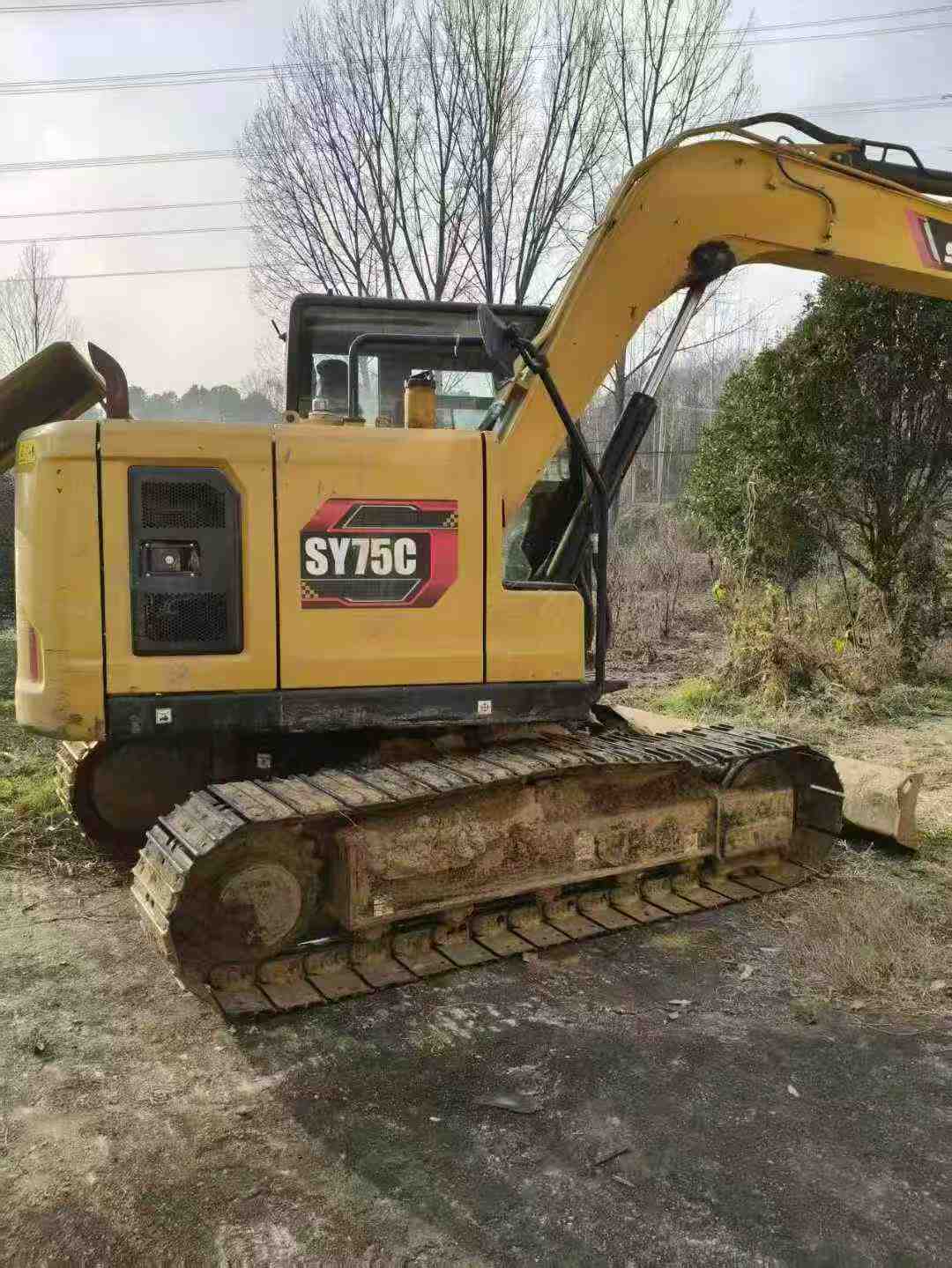 Buy Sany SY75 Used Excavator / 1