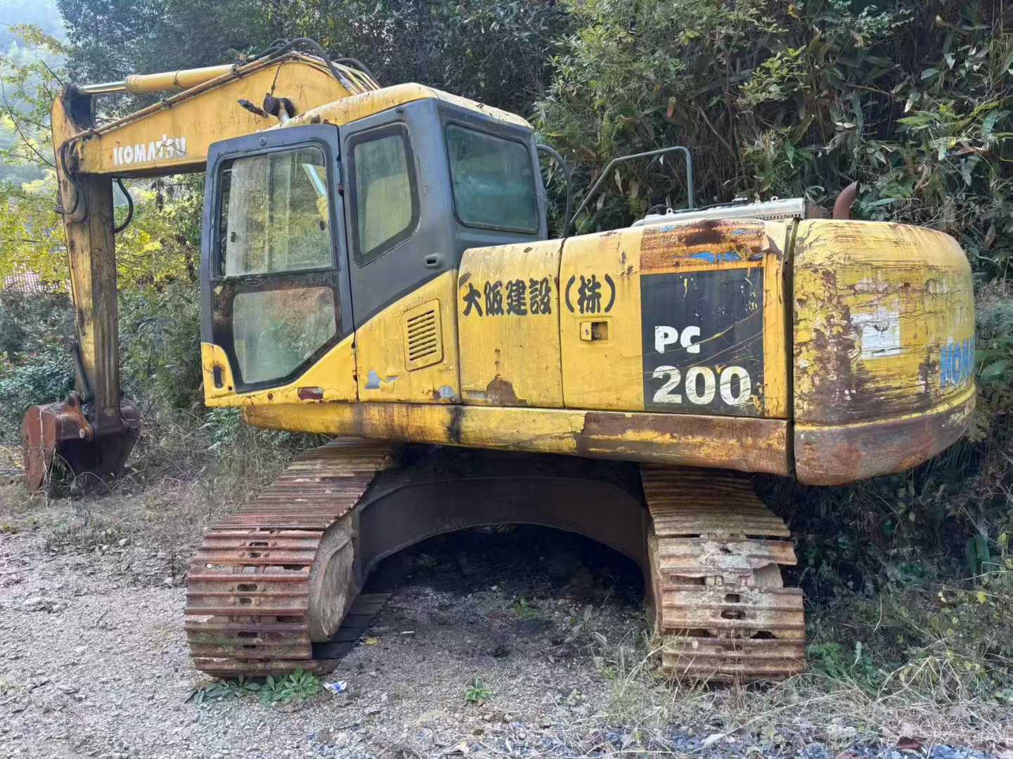Buy Komatsu PW200-7 Used Excavator / 1