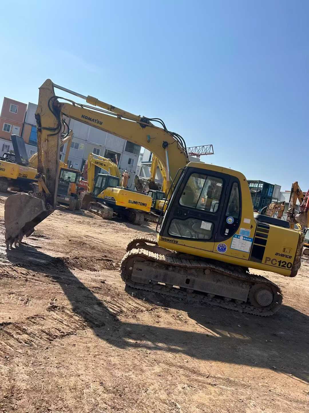 Buy Komatsu PW100 Used Excavator / 1