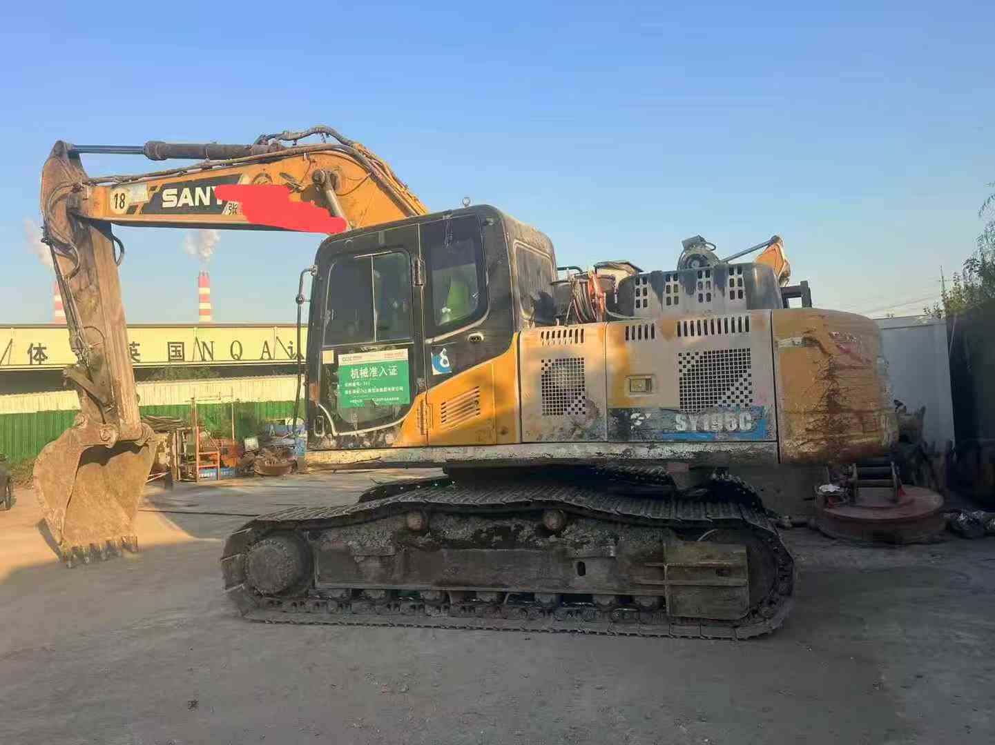 Used Sany SY195C Excavator 2019 Model / 2