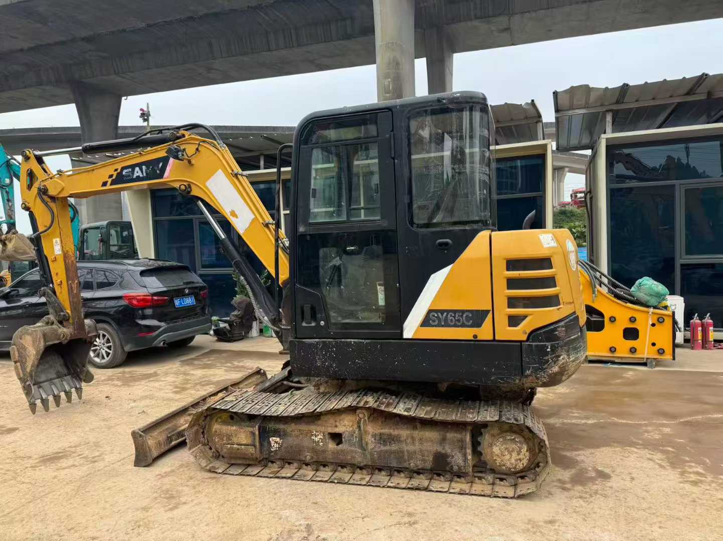 Buy Sany SY55 Used Excavator / 6 Used Sany SY55 Excavator 2016 Model / 6